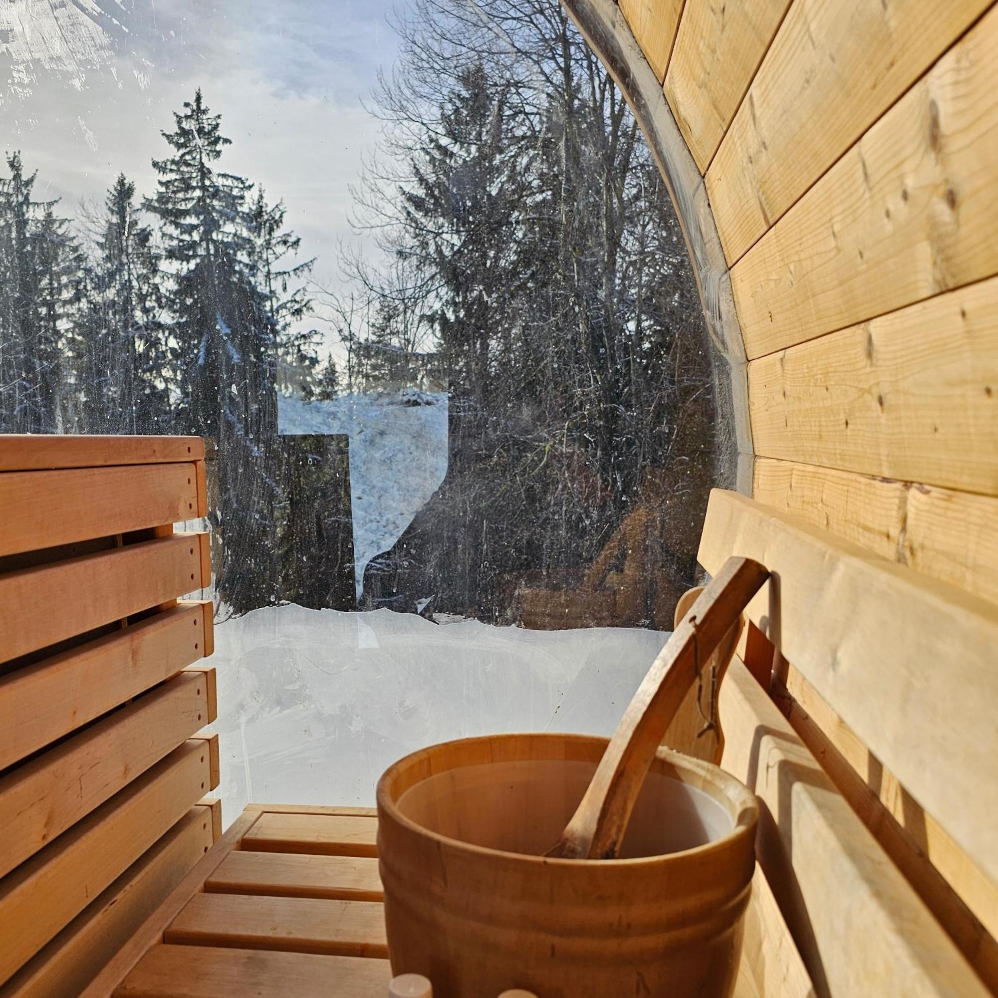 Das Koralpenchalet Trahutten Exterior foto